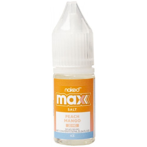 Naked Max Salt Ice Peach Mango