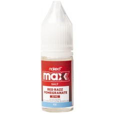 Жидкость Naked MAX Salt Ice Red Razz Pomegranate 20 мг 10 мл купить