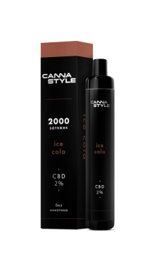 Одноразовая эл. сигарета CannaStyle CBD - Cola (100 мг 5 мл)