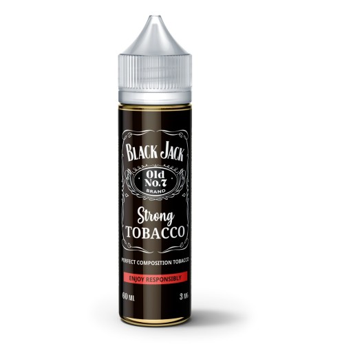 Жидкость Black Jack - Strong Tobacco (3 мг 60 мл)