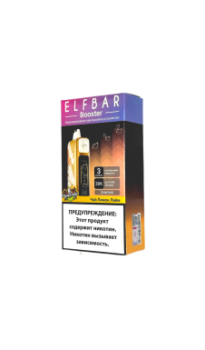 Одноразовая эл. сигарета ELF BAR BOOSTER (30000) - Чай Лимон Лайм