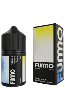 Жидкость Fummo Aqua Salt - Черника Малина Лимон (20 мг 30 мл)