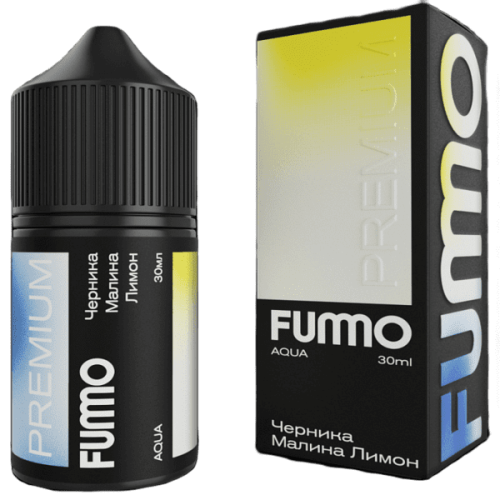 Жидкость Fummo Aqua Salt - Черника Малина Лимон (20 мг 30 мл)