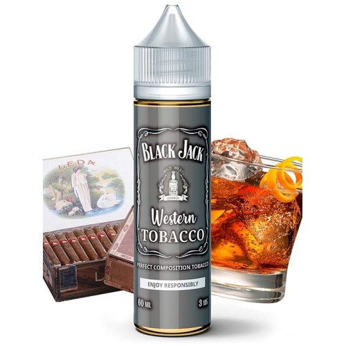 Жидкость Black Jack - Western Tobacco (12 мг 60 мл)