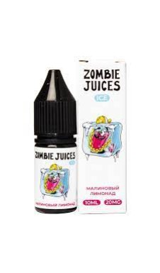 Жидкость Zombie Juices ICE Salt - Малиновый лимонад (20 мг 10 мл)