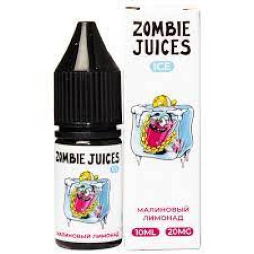 Жидкость Zombie Juices ICE Salt - Малиновый лимонад (20 мг 10 мл)
