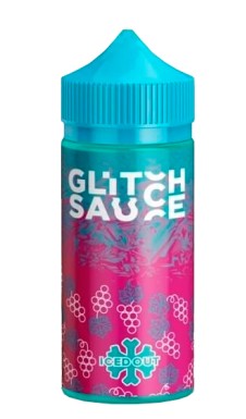 Жидкость Glitch Sauce Iced Out Classic - Grape King (9 мг 30 мл)