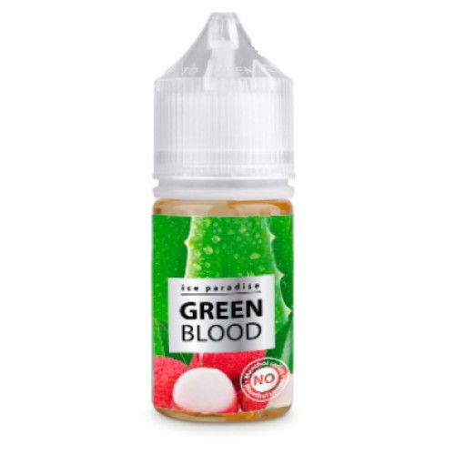 Жидкость Ice Paradise Salt - Green Blood (0 мг 30 мл)