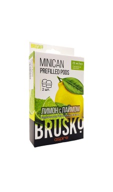Картридж Minican by Brusko - Лимон с лаймом (2.4 мл)