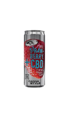 Напиток безалкогольный Cannastyle - Strawberry Mint Tarragon CBD (0,33 мл)