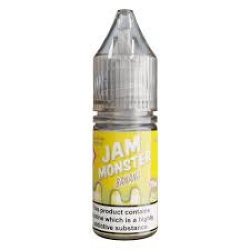 Жидкость Jam Monster Salt - Banana (20 мг 10 мл)