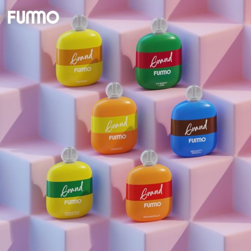 Одноразовая эл. сигарета FUMMO Grand (6000) - Черника Лимон
