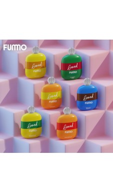 Одноразовая эл. сигарета FUMMO Grand (6000) - Яблочный Сидр