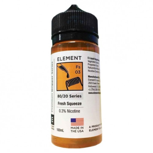 Жидкость Element - Fresh Squeeze (3 мг 120 мл)