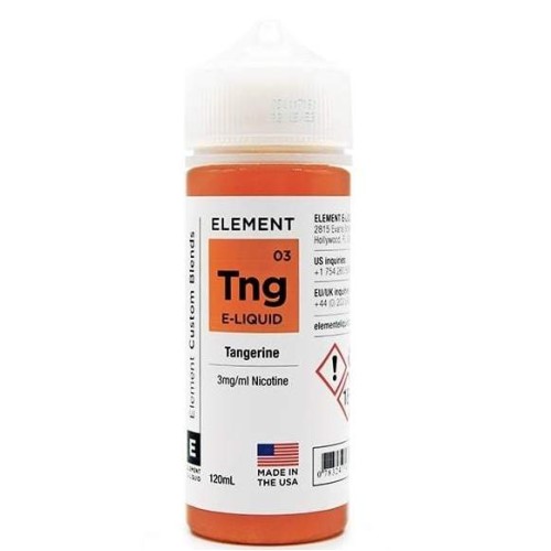 Жидкость Element - Tangerine (3 мг 120 мл)