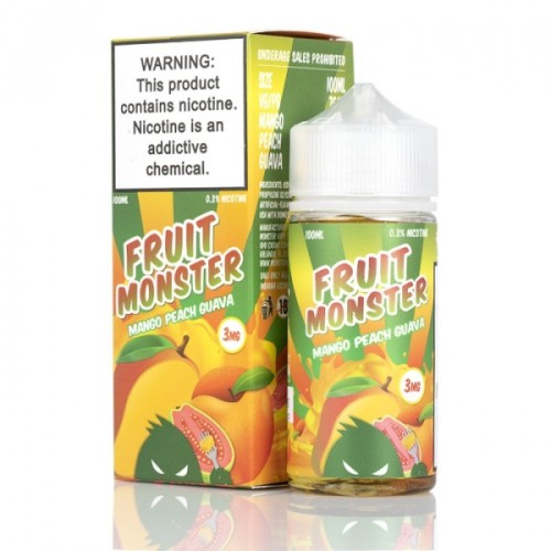 Жидкость Fruit Monster - Mango Peach Guava (3 мг 30 мл)