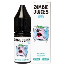 Жидкость Zombie Juices ICE Salt - Мятная жвачка (20 мг 10 мл)