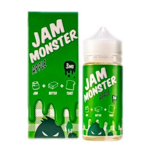Жидкость Jam Monster - Apple (3 мг 30 мл)