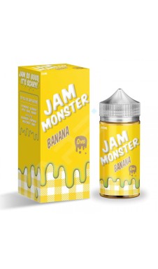 Жидкость Jam Monster - Banana (3 мг 30 мл)