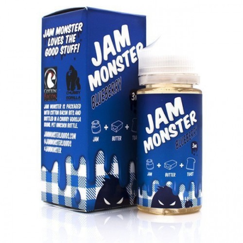 Жидкость Jam Monster - Blueberry (3 мг 30 мл)