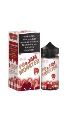 Жидкость Jam Monster - PB & Strawberry (3 мг 30 мл)