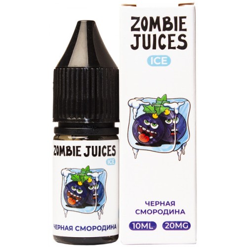 Жидкость Zombie Juices ICE Salt - Черная смородина (20 мг 10 мл)