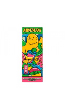 Жидкость Awatafa Salt Strong - Kiwi N Strawberry Smoothie (20 мг 30 мл)