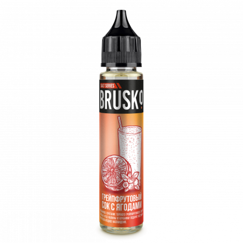 Жидкость Brusko Salt - Грейпфрутовый Сок С Ягодами (20 мг 30 мл)