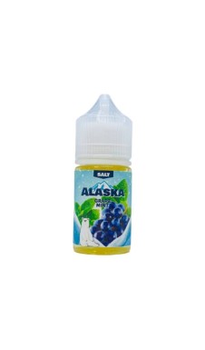 Жидкость Alaska Salt Strong - Grape Mint (20 мг 30 мл)