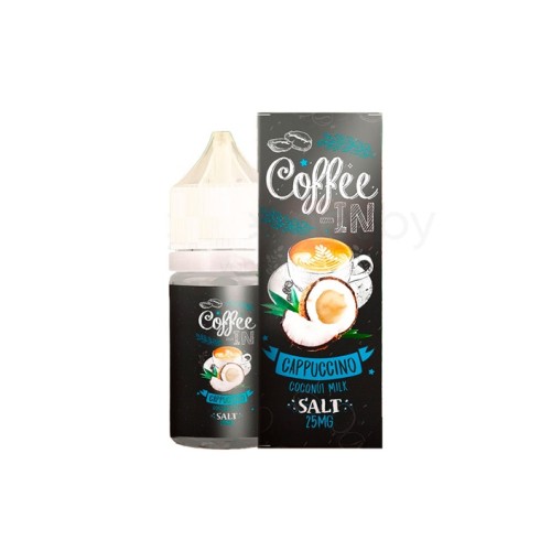 Жидкость Coffee-In Salt - Cappuccino & Coconut (20 мг 30 мл)