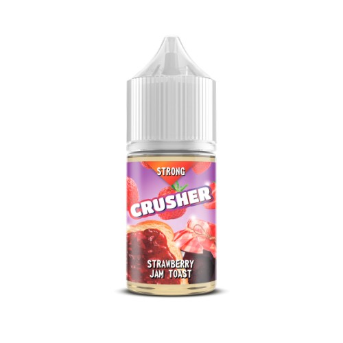 Жидкость Crusher Salt - Strawberry Jam Toast (20 мг 30 мл)