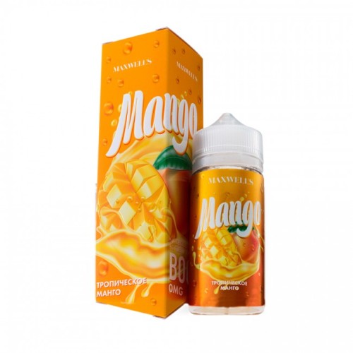 Жидкость Maxwells - Mango (0 мг 100 мл)