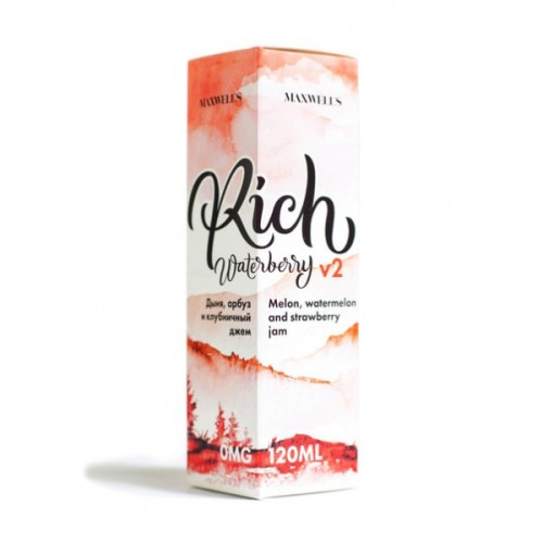 Жидкость Maxwells - Rich Waterberry V2 (3 мг 120 мл)