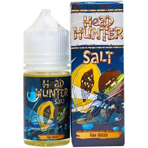 Жидкость Head Hunter Salt - Aim Green (20 мг 30 мл)