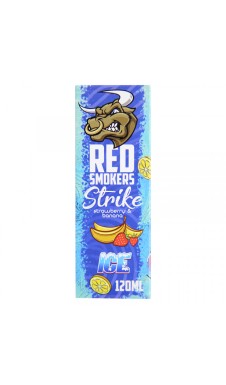 Жидкость Strike Ice - Strawberry N Banana (3 мг 120 мл)