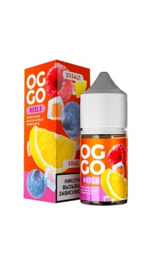 Жидкость OGGO Reels - Чернично Малиновый Лимонад (20 мг 30 мл)