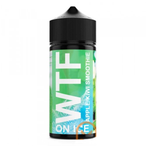 Жидкость WTF/ZBS - Apple Kiwi Smoothie On Ice (0 мг 100 мл)
