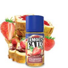 Жидкость Famous Fair Salt - Strawberry Pound Cake (3 мг 100 мл)