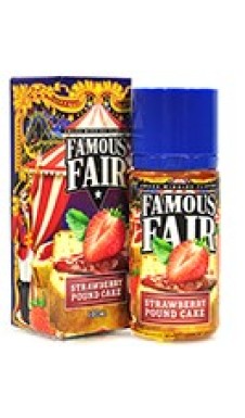 Жидкость Famous Fair Salt - Strawberry Pound Cake (The Fun House) (20 мг 30 мл)