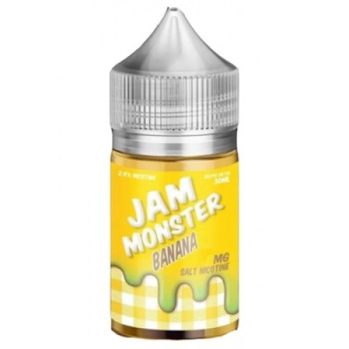 Жидкость Jam Monster Salt - Banana (20 мг 30 мл)