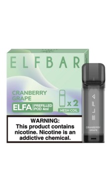 Картридж ELFA by ELF BAR - Cranberry Grape (4 мл)