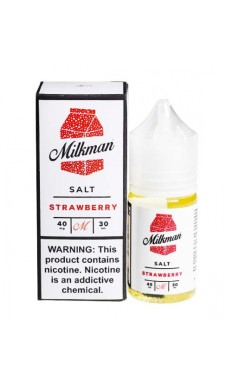 Жидкость The Milkman Salt - Strawberry 