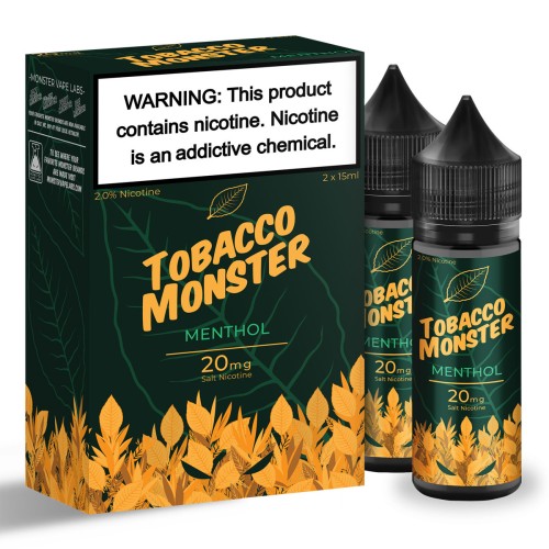 Жидкость Tobacco Monster Salt - Menthol (20 мг 30 мл)