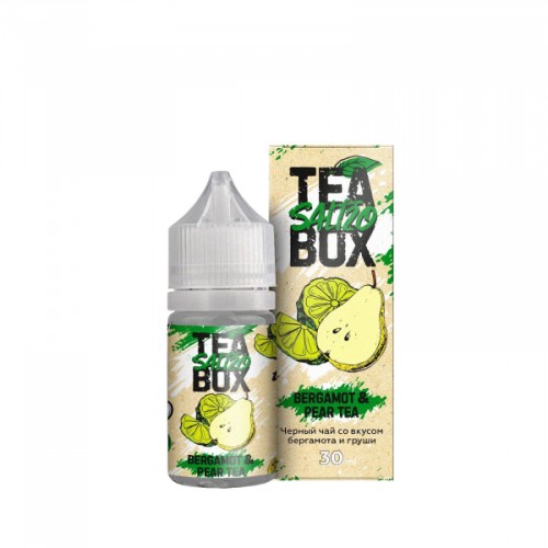 Жидкость Tea Box Salt - Bergamot & Pear (20 мг 30 мл)