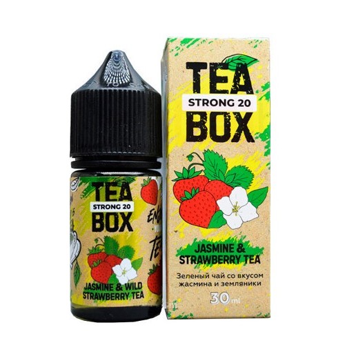 Жидкость Tea Box Salt - Jasmine N Wild Strawberry (20 мг 30 мл)