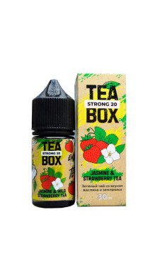 Жидкость Tea Box Salt Strong - Jasmine N Wild Strawberry (20 мг 30 мл)