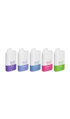 Одноразовая эл. сигарета ALLO Ultra (6000) - Белая Клубника